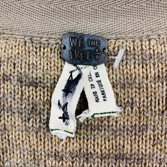 FREE PEOPLE Foxtrot Oversized Cardigan Sweater M - Picture 8 of 8